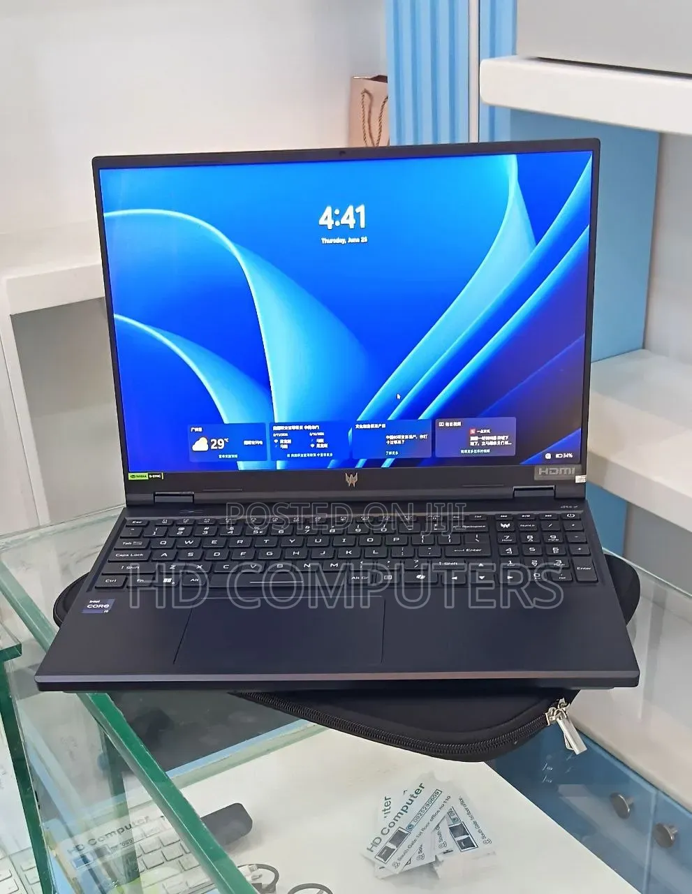 New Laptop Acer Predator Helios Neo 16 16GB Intel Core i9 SSD 1T