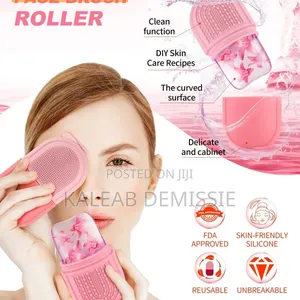 Silicone Ice Roller Facial Cleansing Brush