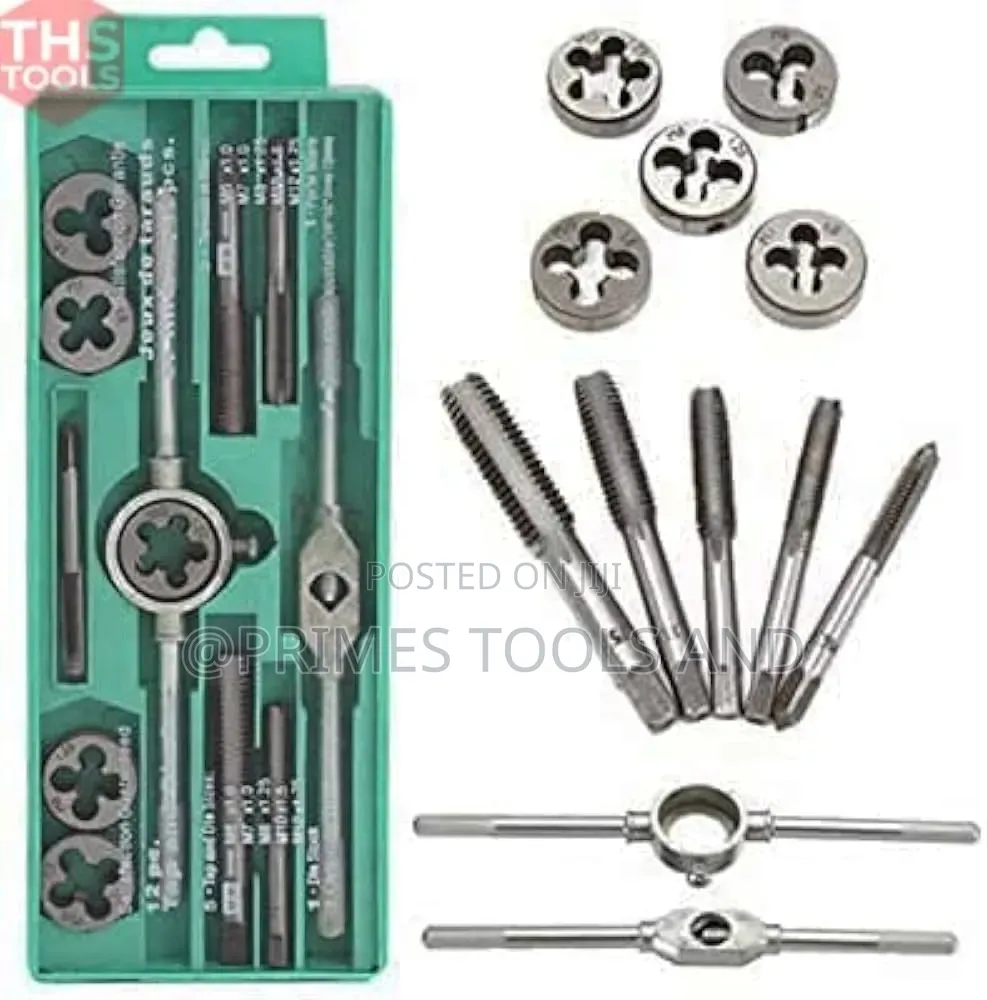 Tap And Die Set – Professional Thread Repair Thread Cutting Tool Kit