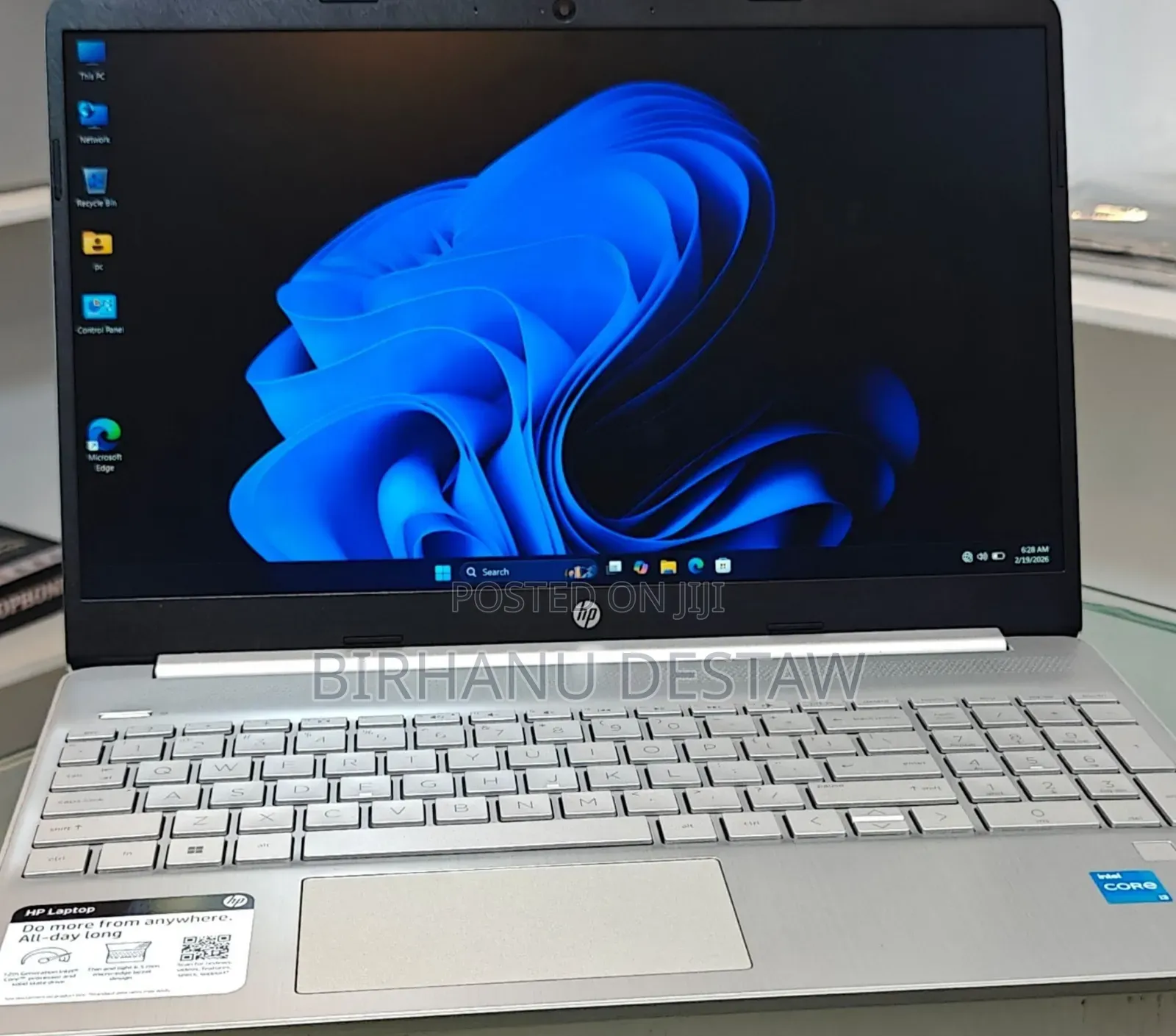 New Laptop HP Stream Notebook 8GB Intel Core i3 SSD 512GB