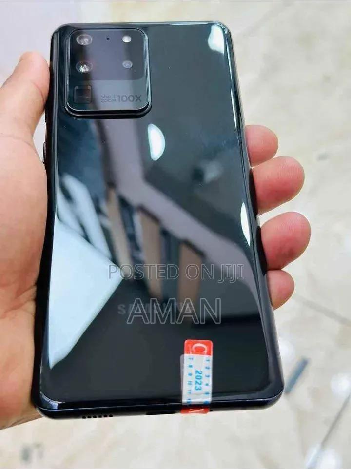 New Samsung Galaxy S20 Ultra 5G 128 GB Black