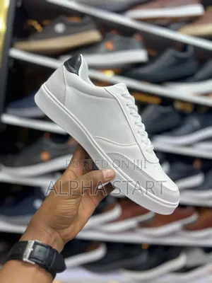 Adidas Gui Flat White and Gray High Master Quality Made in Italy