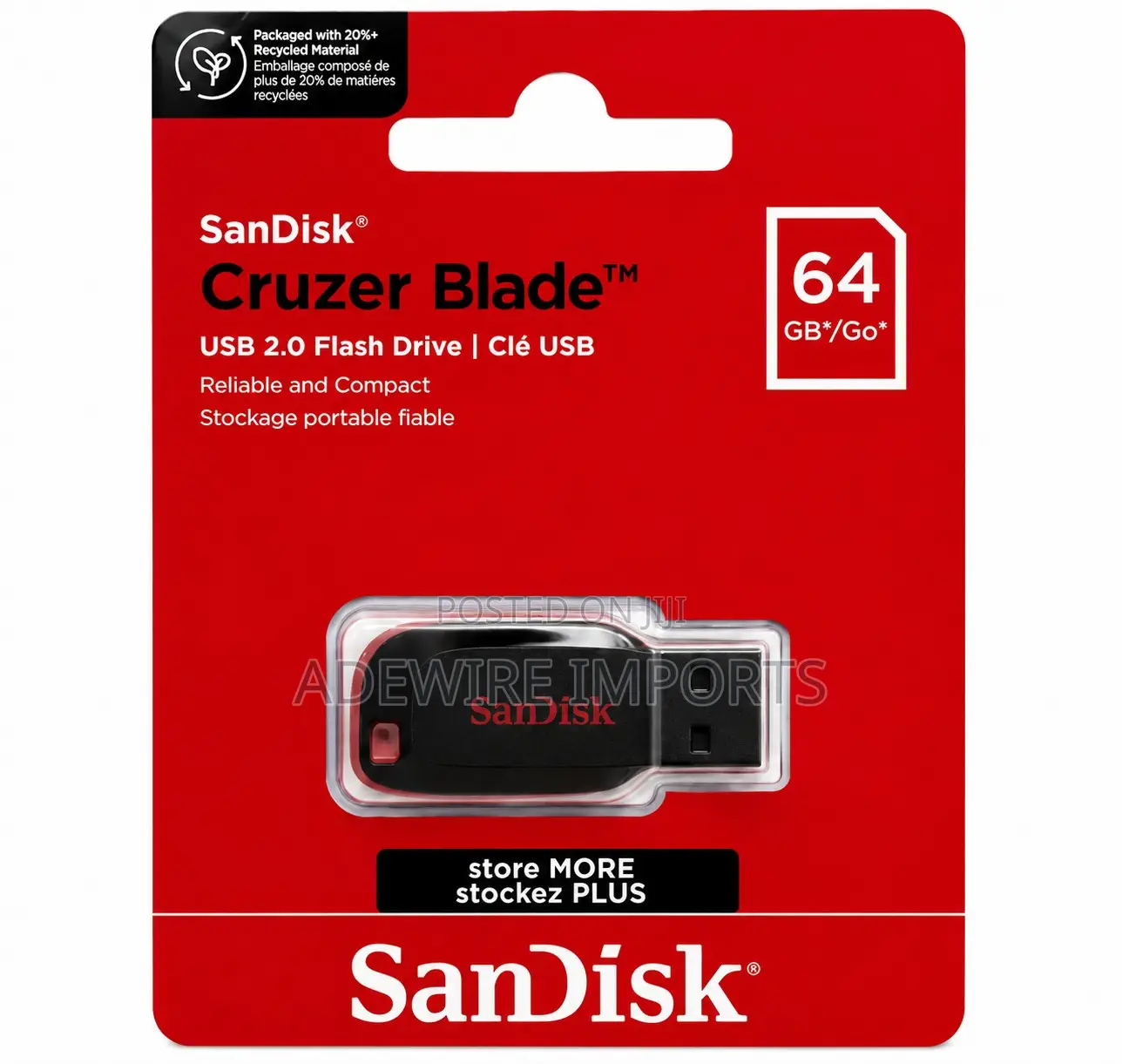 Sundisc Flash 64gb With Vat