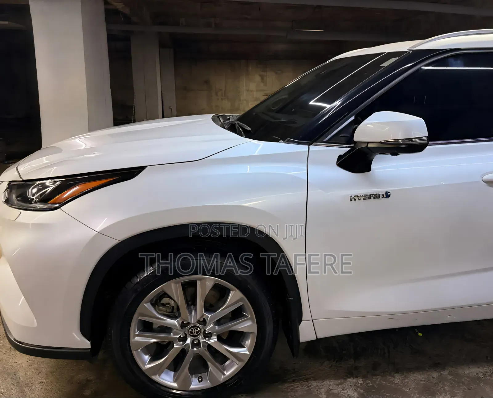 Toyota Highlander Hybrid 2023 White