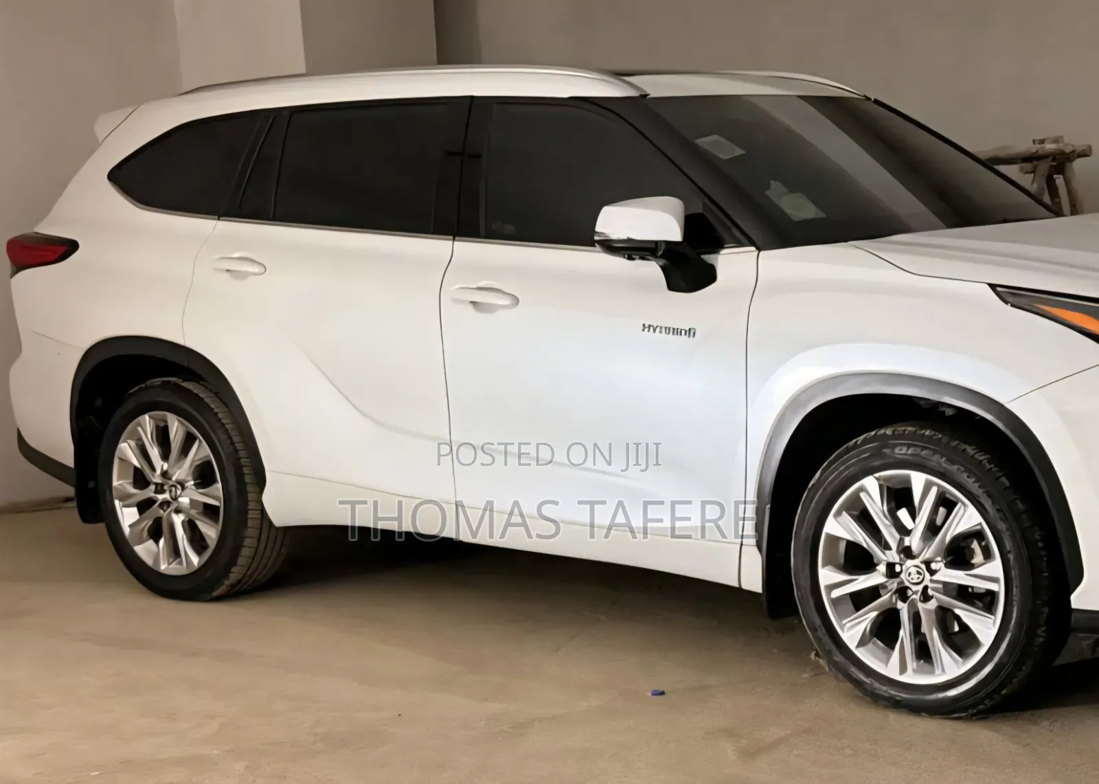 Toyota Highlander Hybrid 2023 White
