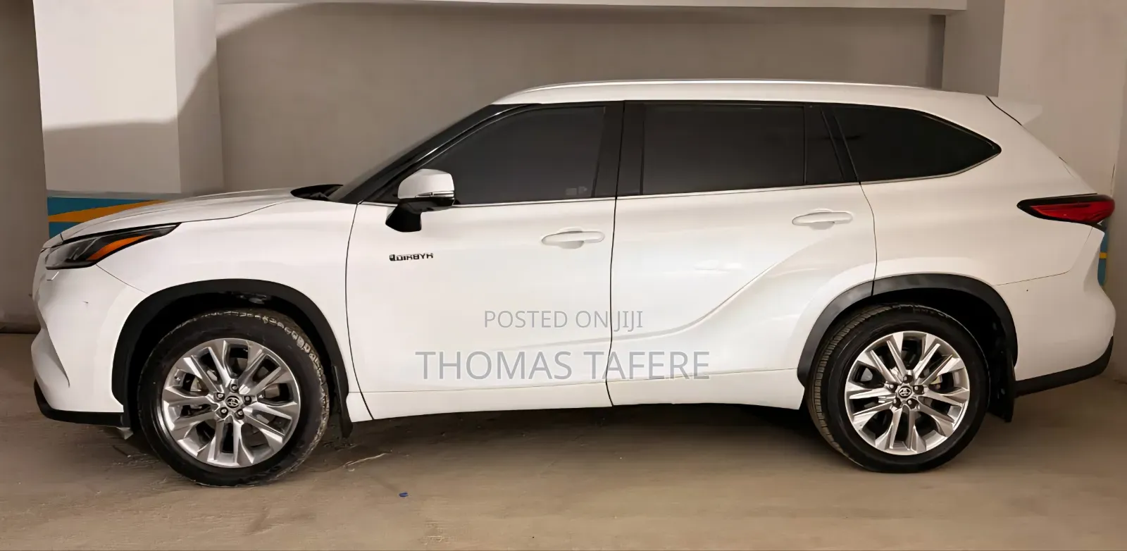 Toyota Highlander Hybrid 2023 White