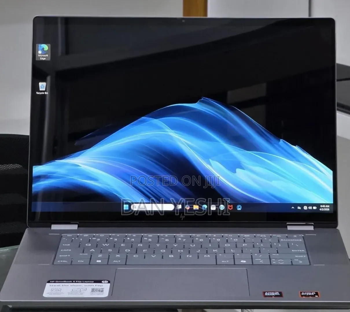 New Laptop HP OmniBook X Flip 16" 8GB AMD Ryzen 5 SSD 512GB