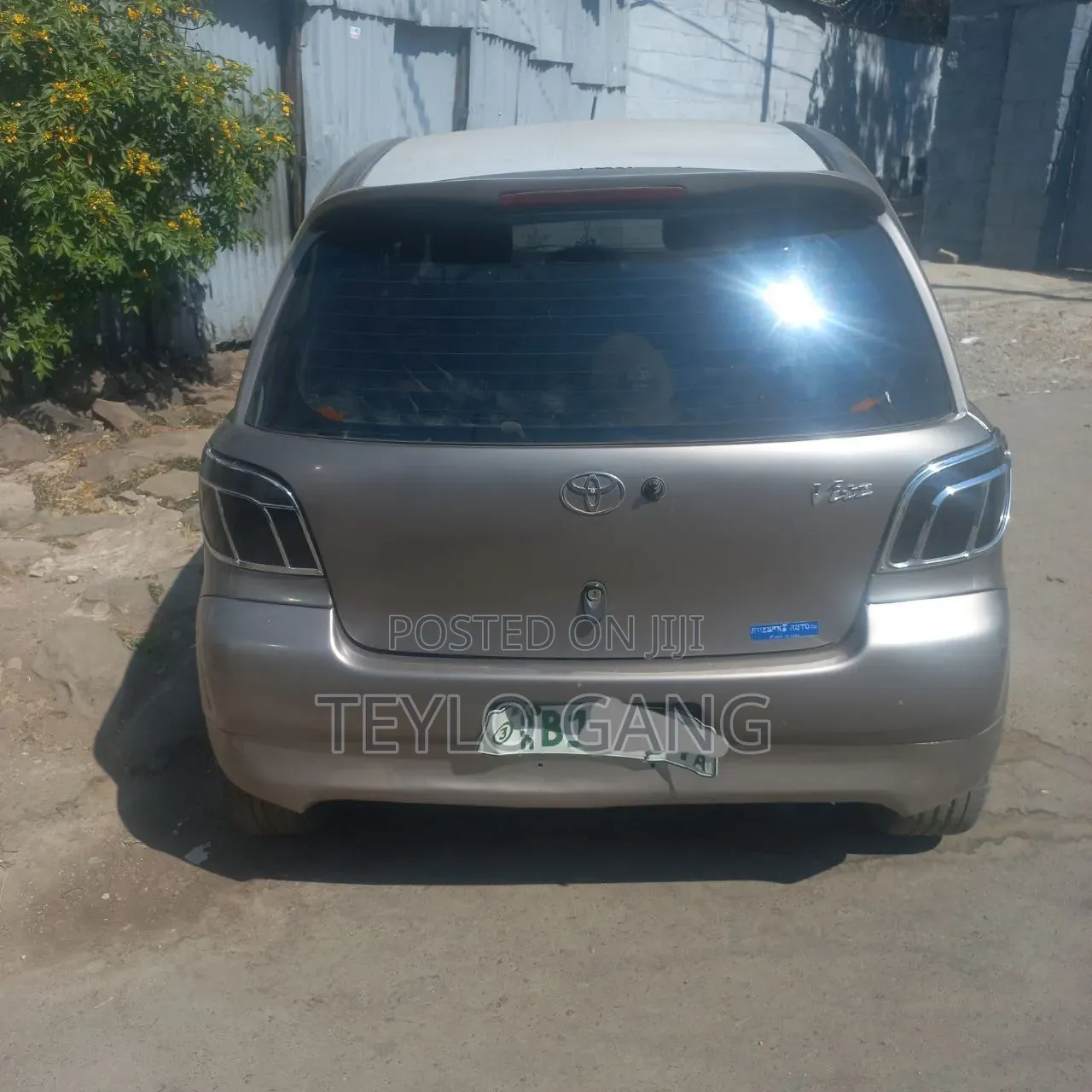 Toyota Vitz 2001 Brown