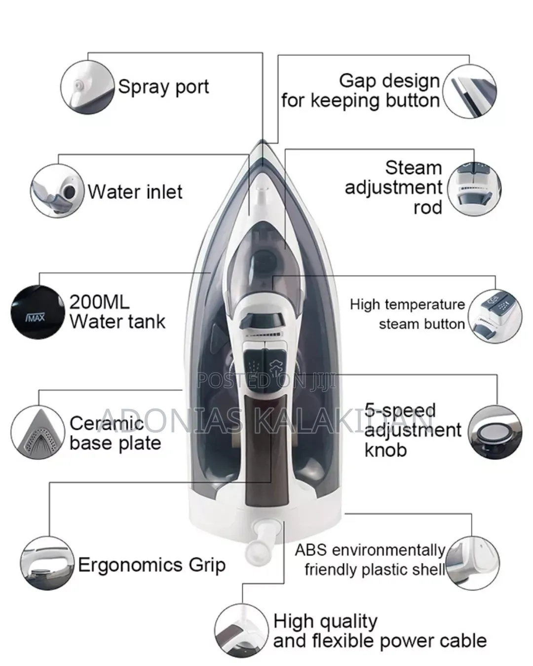 Hometime Steam Iron