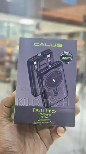 Calus Fast11 Max 10000mah Power Bank – 22.5w Fast Charging Wireless