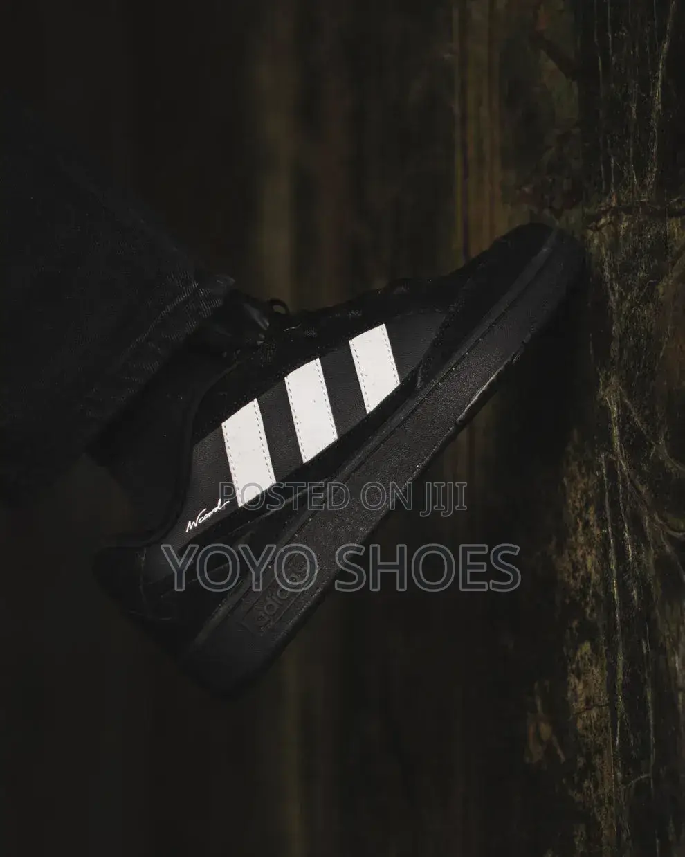 Adidas Wcard Adv U 'Black Sneakers