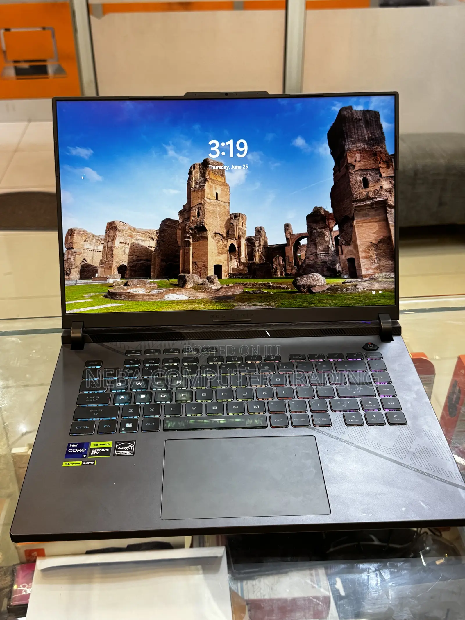 New Laptop Asus ROG Strix G16 G614 16GB Intel Core i7 SSD 512GB