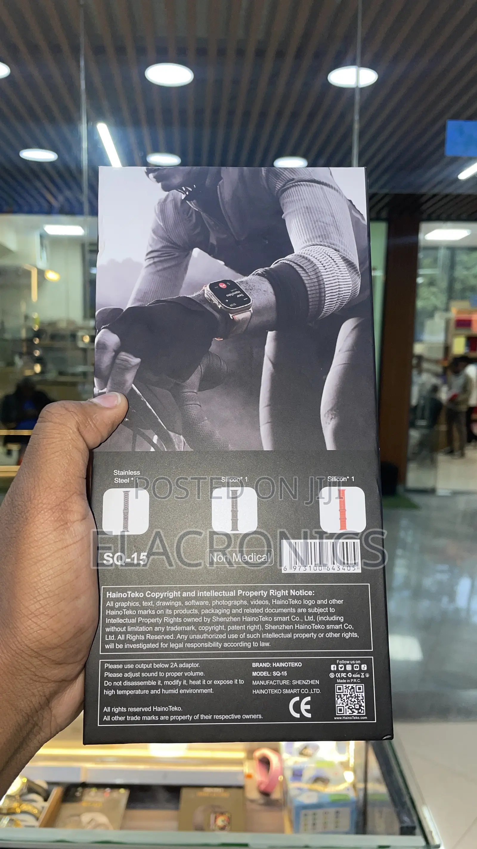 Haino Teko Smart Watch Sq-15 Ultra 3