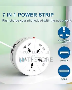 Gelistar Retractable Power Strip