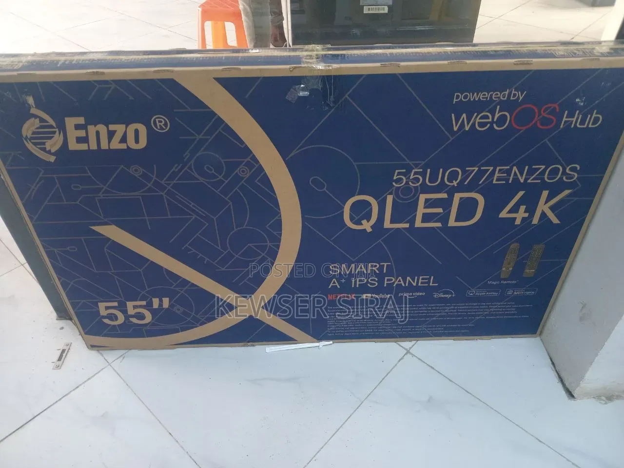 Enzo 55inch Tv Smart Android