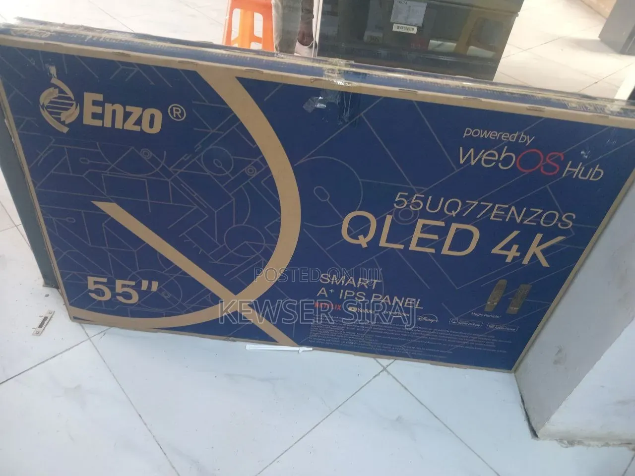 Enzo 55inch Tv Smart Android