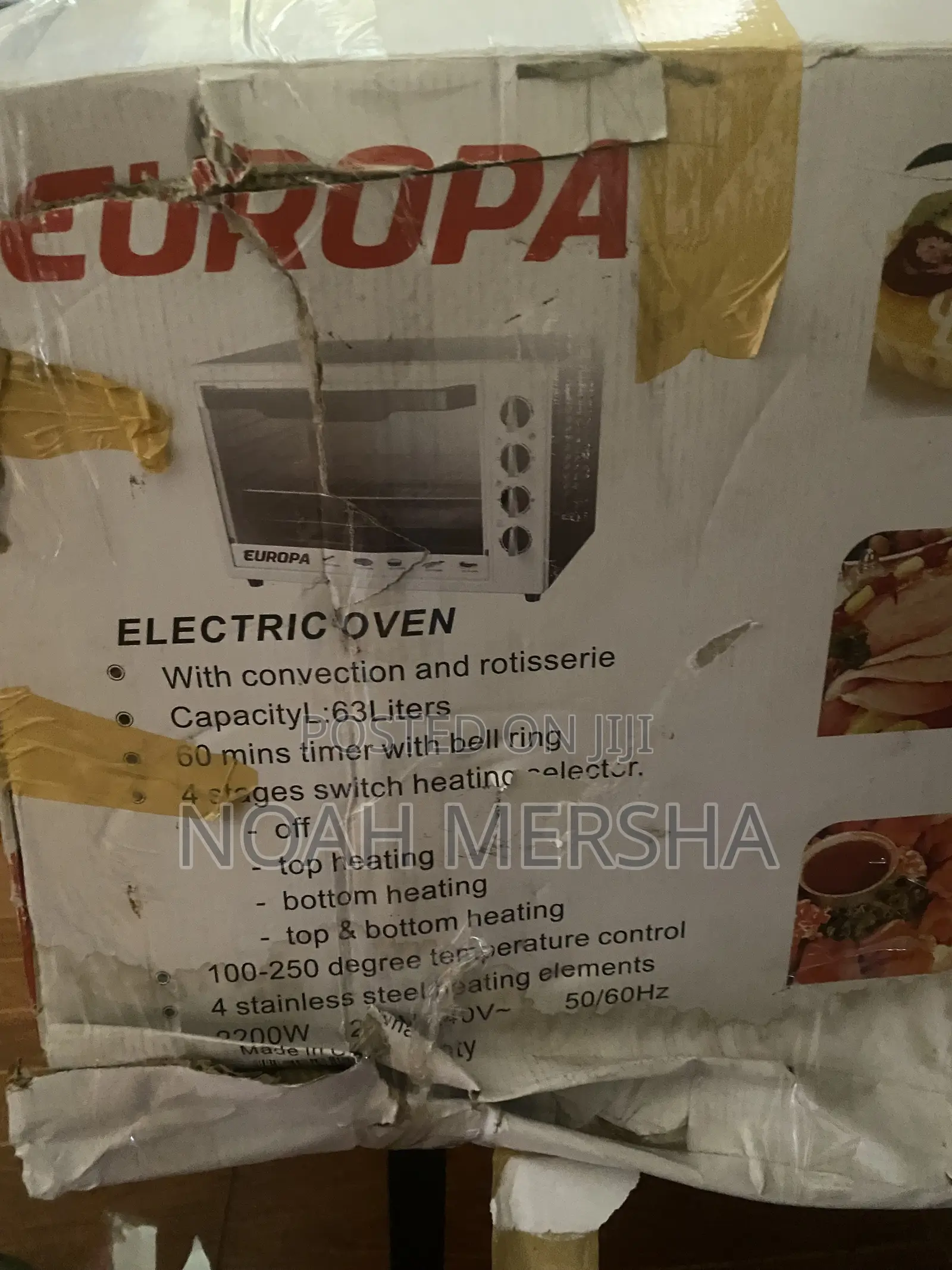 Europa Electric Oven