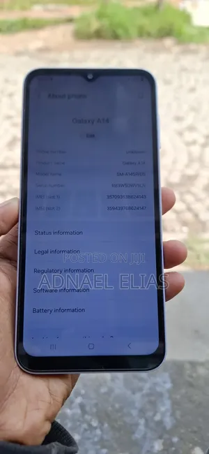 New Samsung Galaxy A14 64 GB White