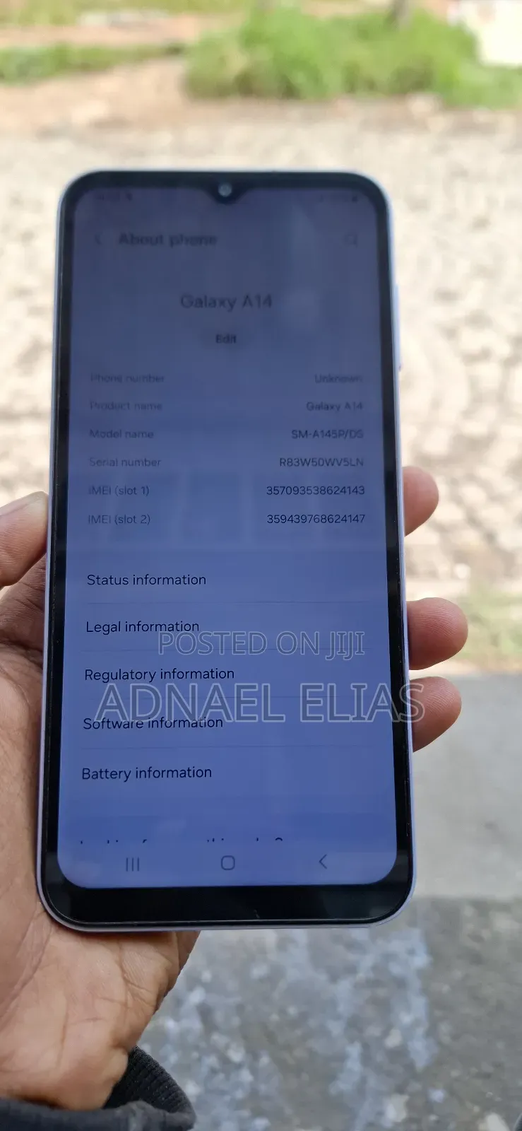 New Samsung Galaxy A14 64 GB White