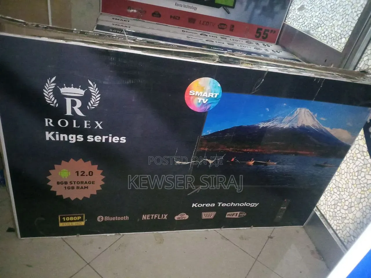 Rolax 65inch Tv Smart Android