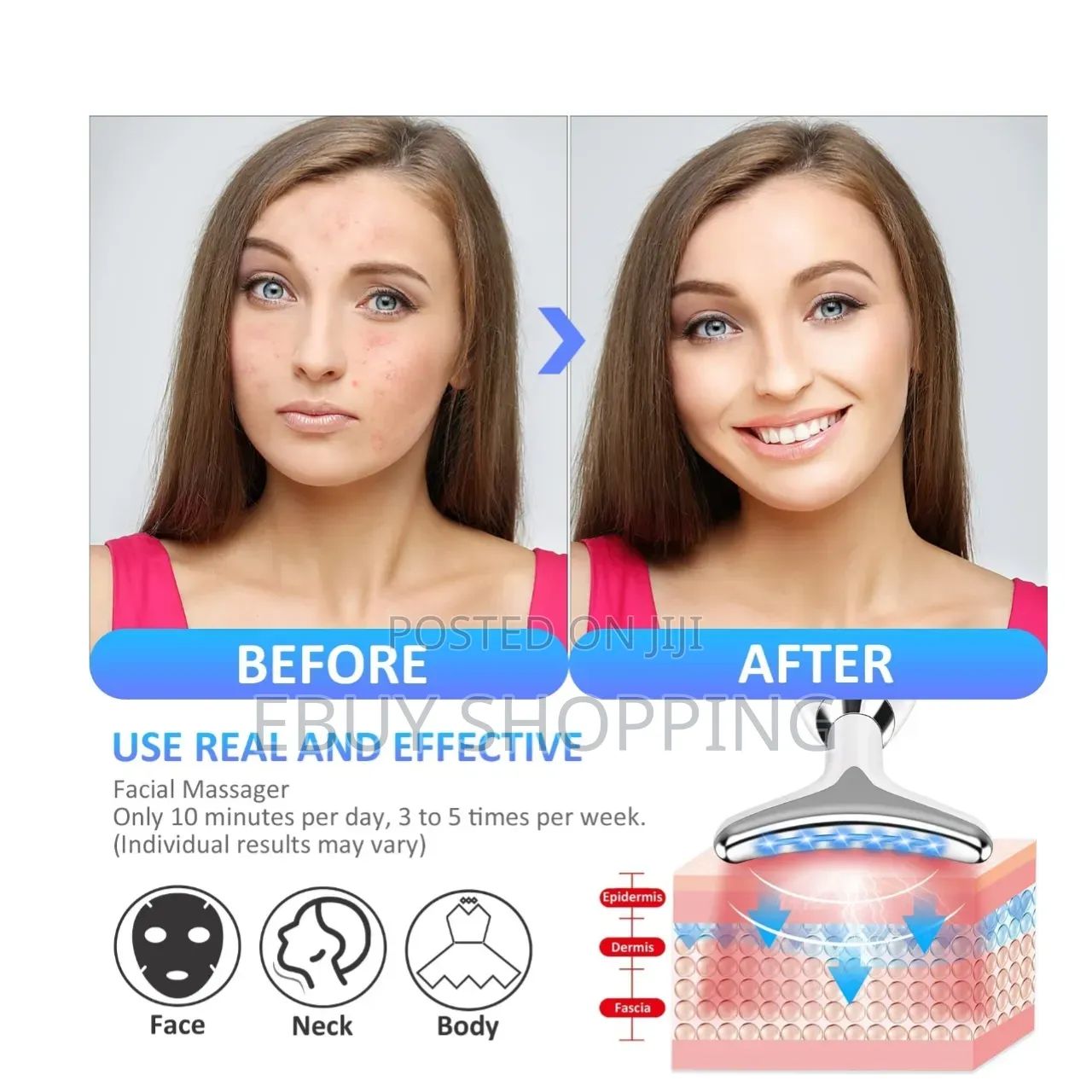 Spa-Like Skin Tightening Tool – Anti-Wrinkle Whitening!