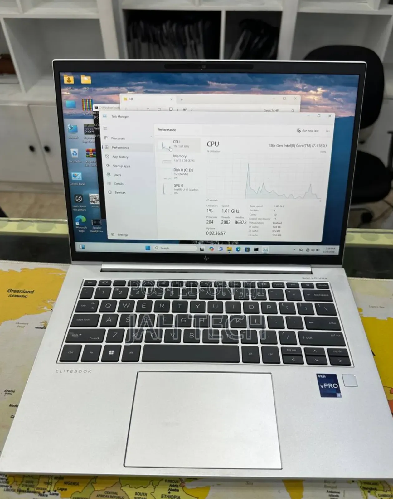 New Laptop HP EliteBook 840 G10 16GB Intel Core i7 SSD 512GB