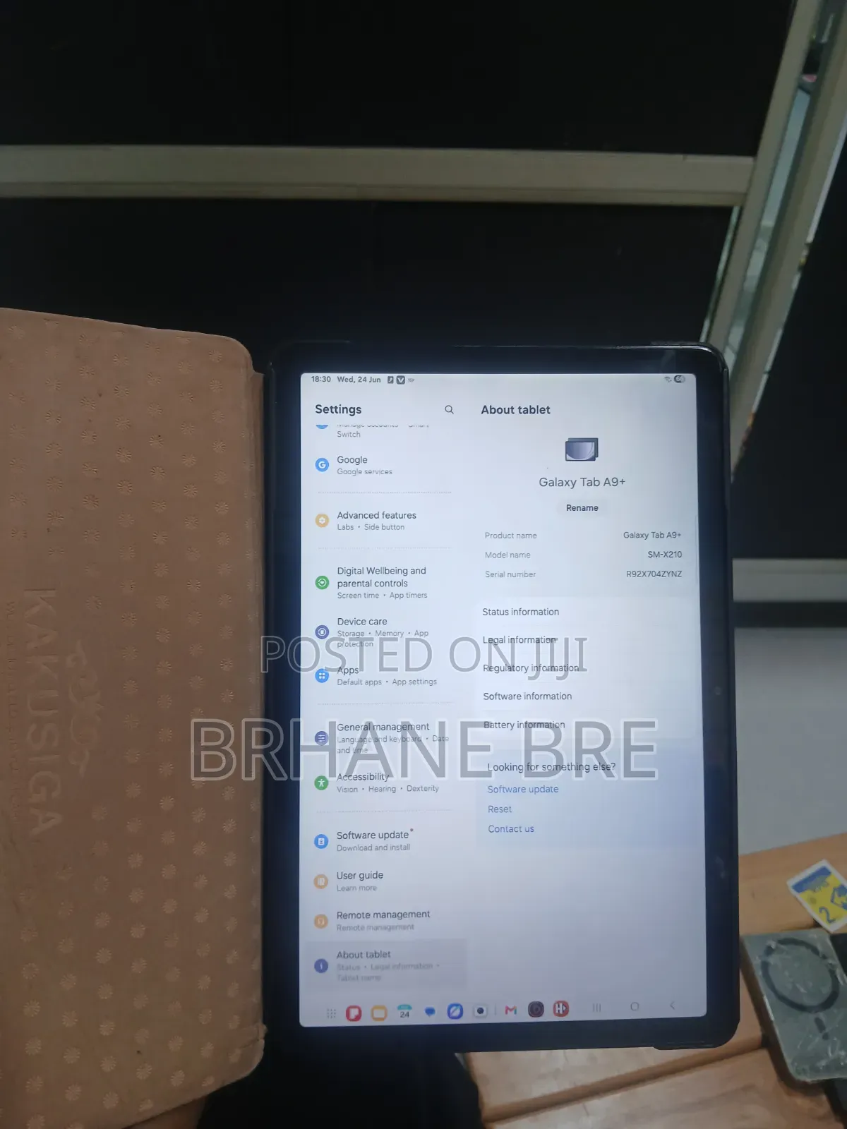 New Samsung Galaxy Tab A9+ 64 GB Blue