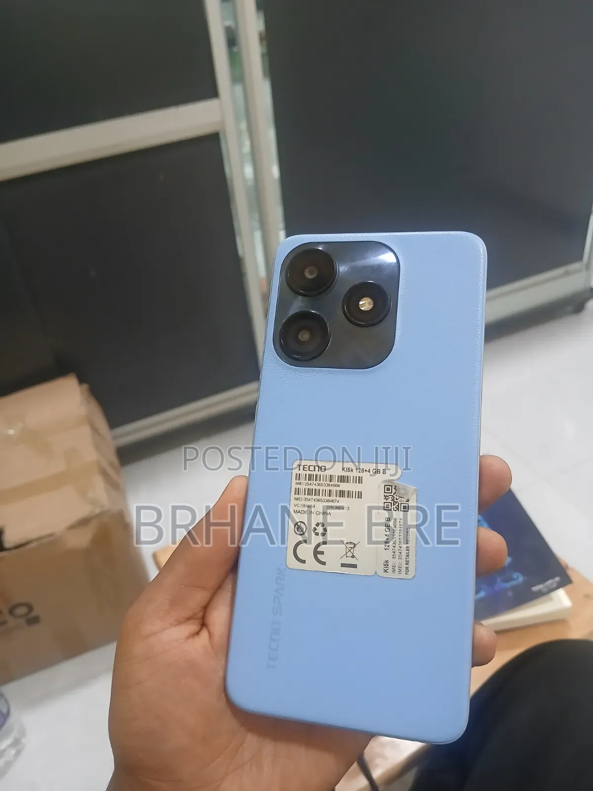 New Tecno Spark 10C 128 GB Blue