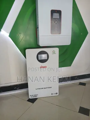 Solar Panel, Invertor and Battery