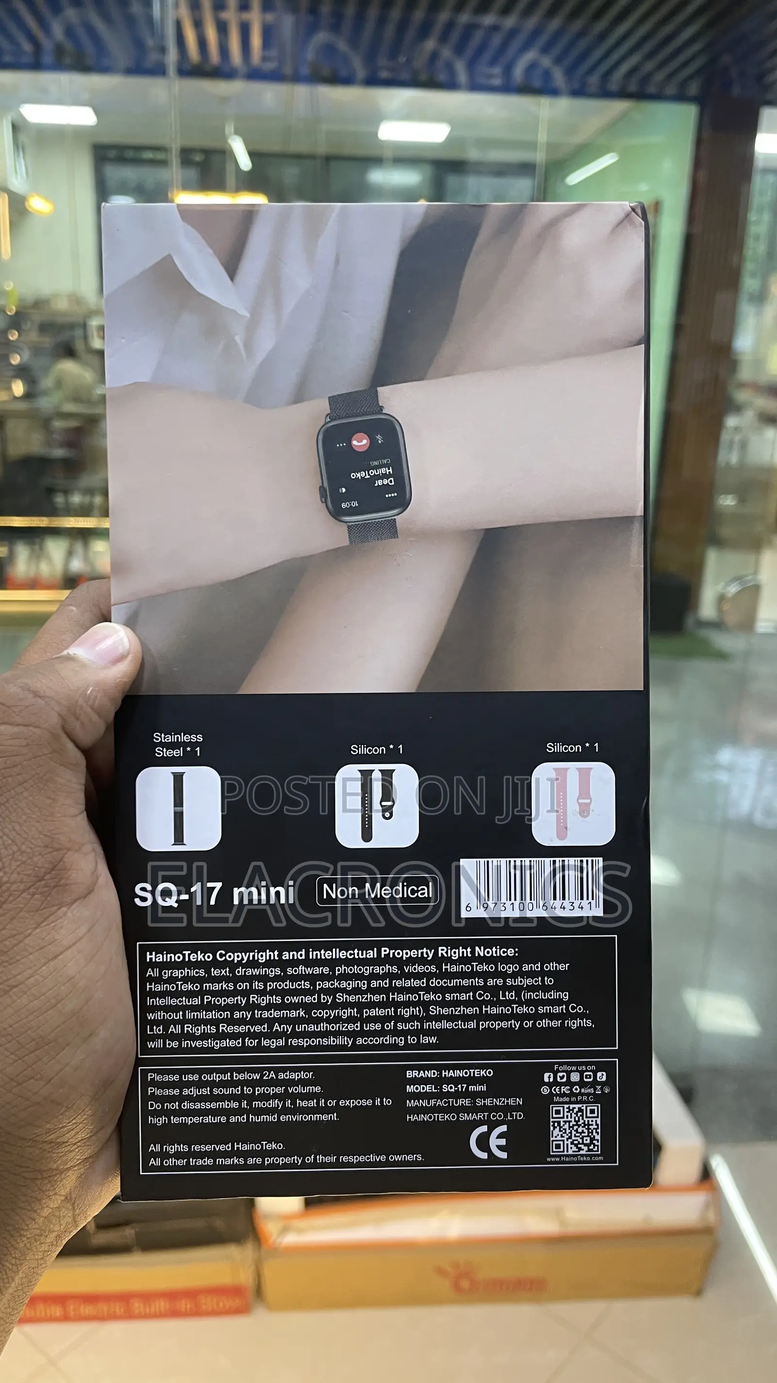 Hainoteko Womens Smartwatch Sq-17 Mini