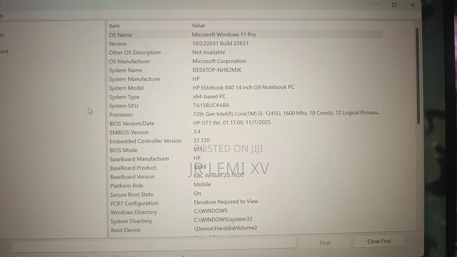 New Laptop HP EliteBook 840 G9 16GB Intel Core i5 SSD 512GB