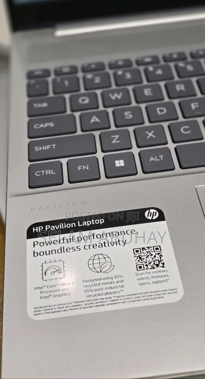 New Laptop HP Pavilion 15 16GB Intel Core Ultra 7 SSD 512GB