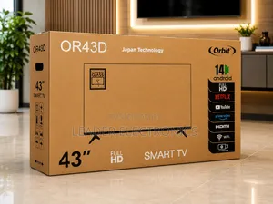 Orbit Tv 43" Smart Android Tv – New Arrival | Smart Entertainment