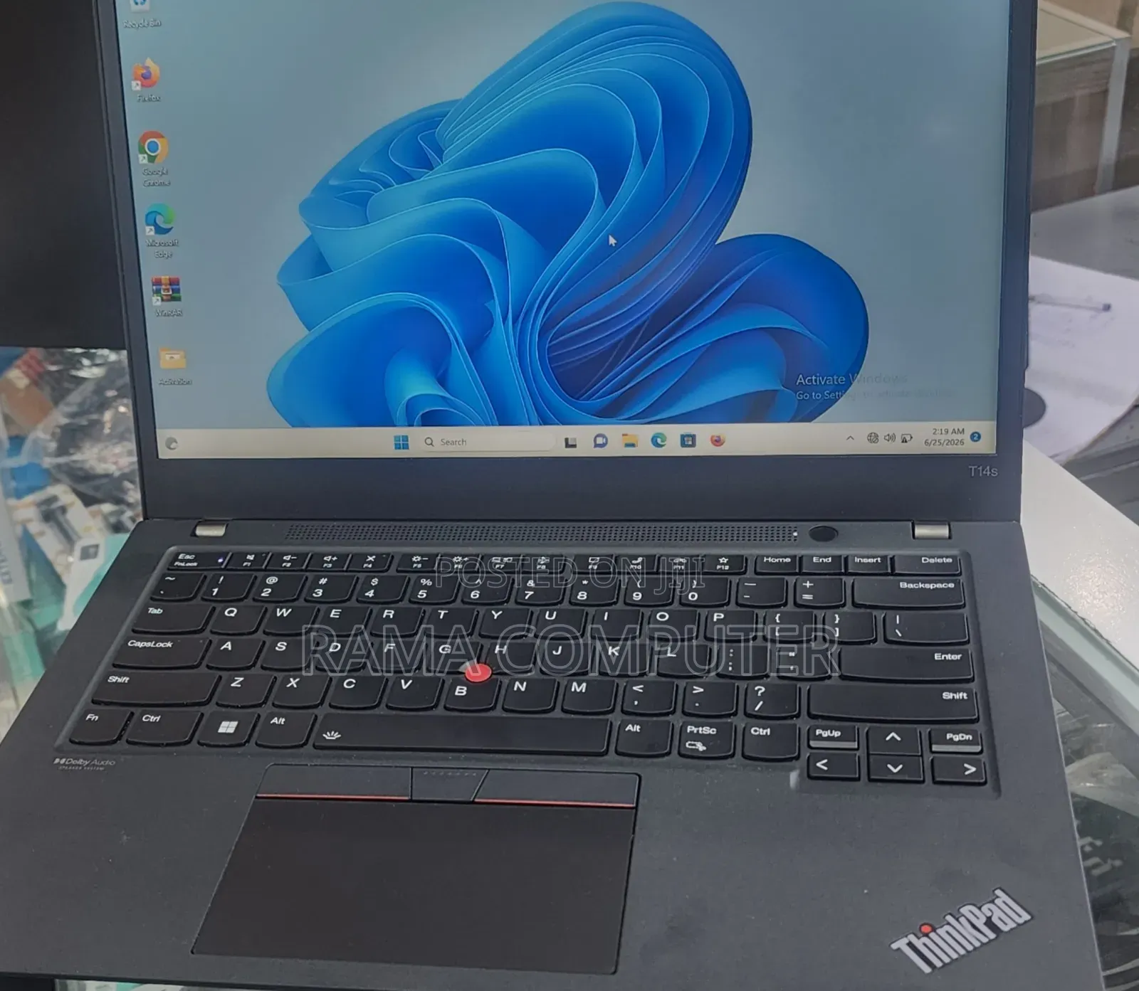 New Laptop Lenovo ThinkPad T14s Gen 1 32GB Intel Core i7 SSD 256GB