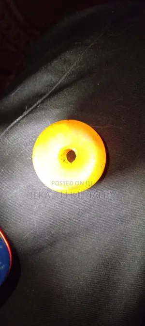 Amber Up for Antique Ethiopian Bead Down Through My Family
