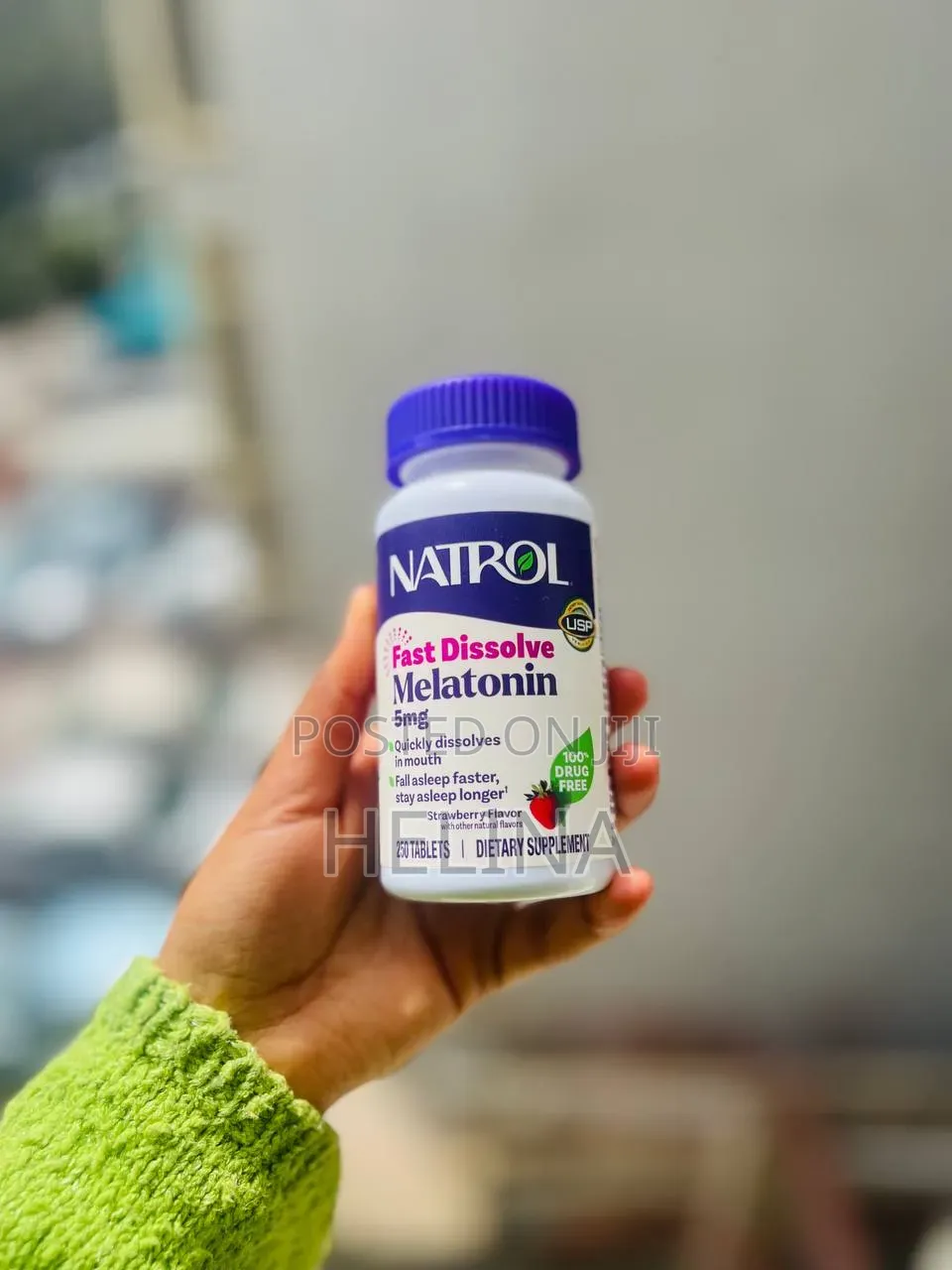 Natrol Melatonin 5mg 250 Tablets Quickly Dissolves in Mouth From Usa