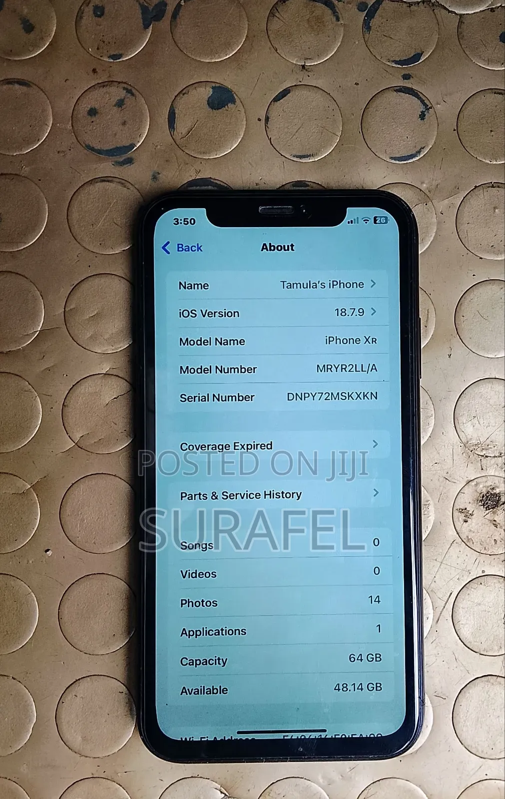 Apple iPhone XR 64 GB Black