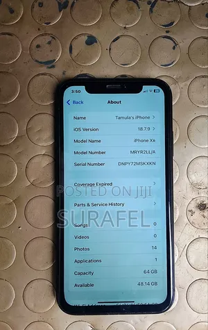 Apple iPhone XR 64 GB Black