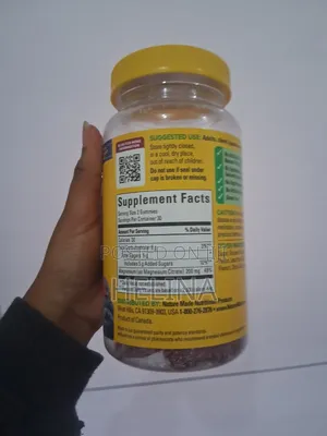 Magnesium Citrate 200mg Per Serving 60 Gummies Original From Usa