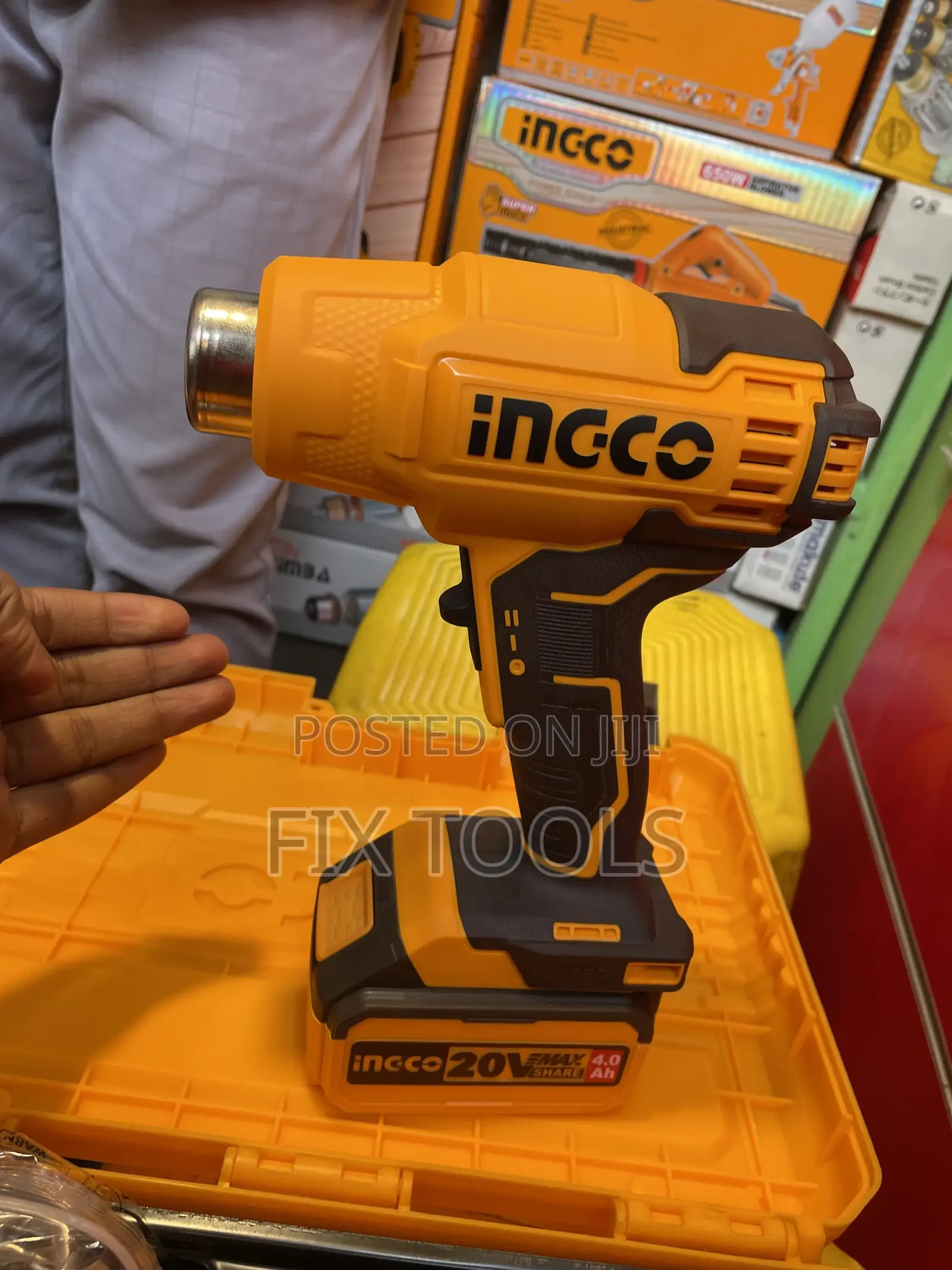 Ingco 20v Cordless Heat Gun
