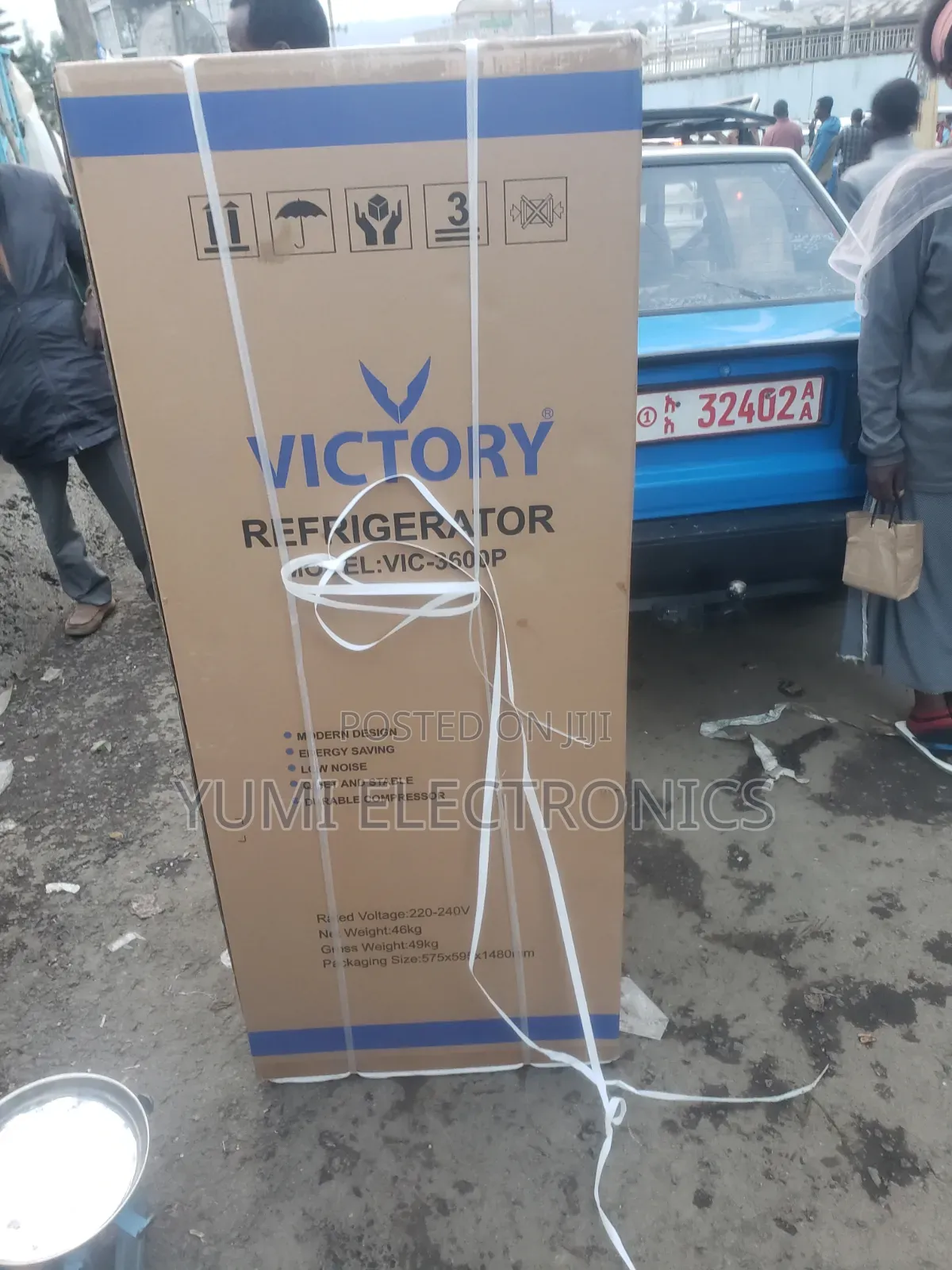 Victory 3600p Double Door Refrigerator