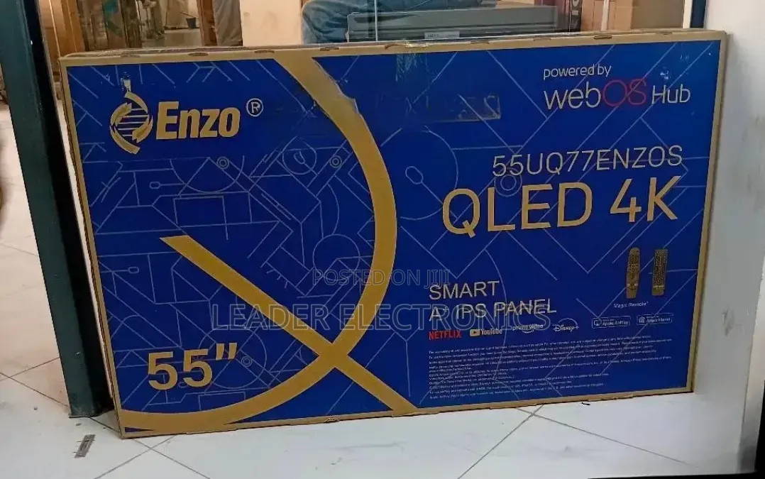 Enzo Tv 55" Smart Webos Hub | Uhd Qled – Premium Entertainment
