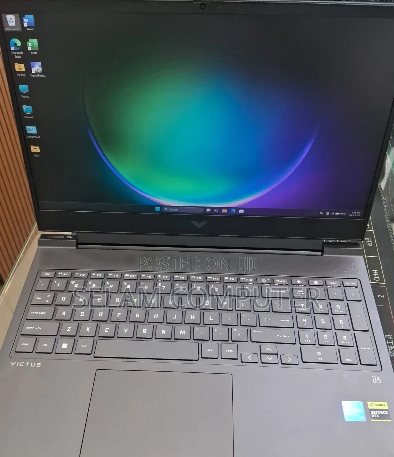 New Laptop HP Victus 15 16GB Intel Core i7 SSD 1T