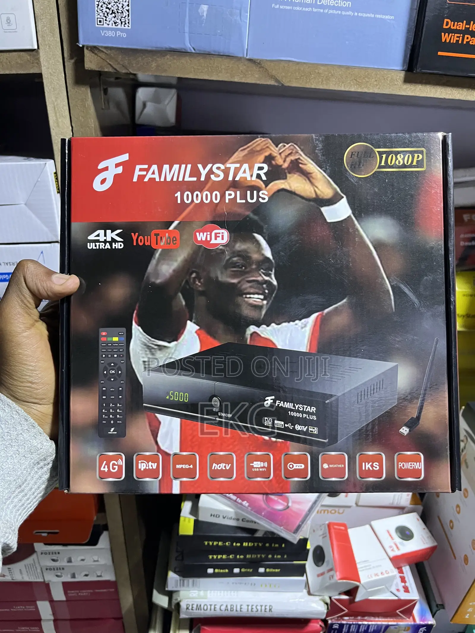 Familystar 10000 Plus Digital Satellite Receiver – Ultra Hd Wifi