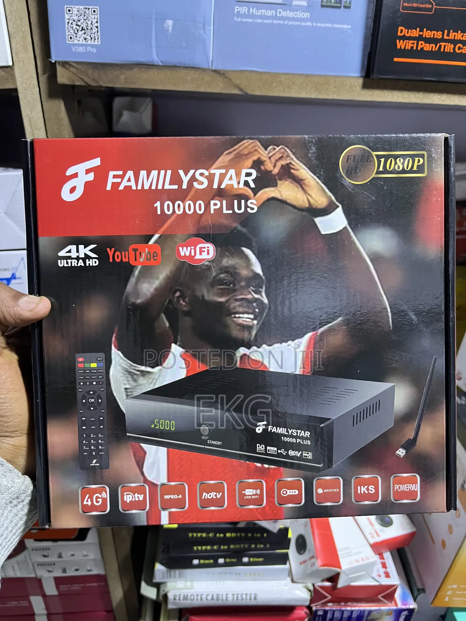 Familystar 10000 Plus Digital Satellite Receiver – Ultra Hd Wifi