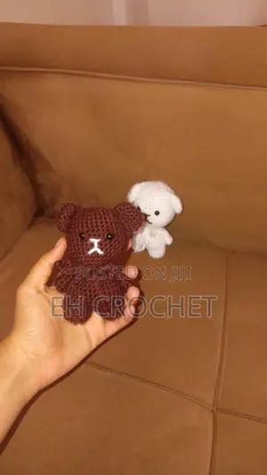Cute Handmade Crochet Teddy Bear/ Amigurumi Plush Toy