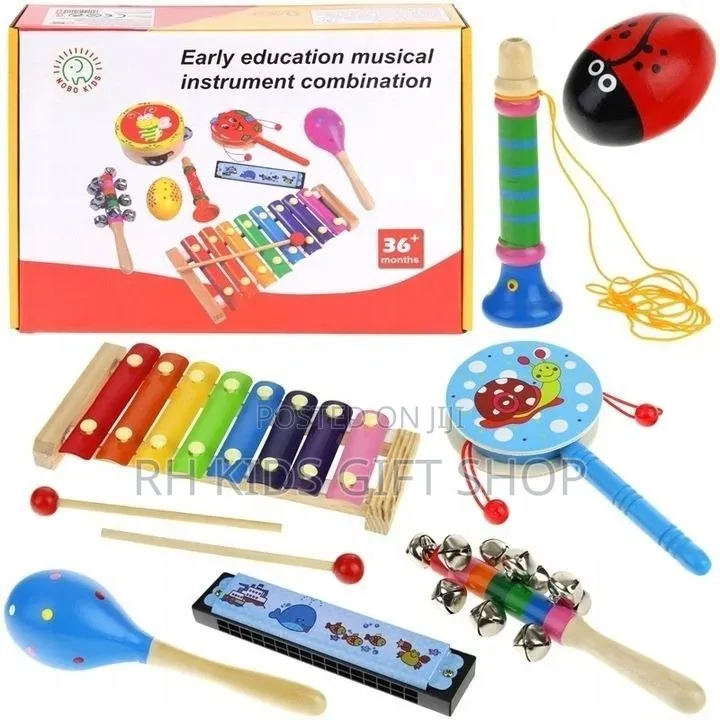 Complete 8 Piece Educational Musical Instrument