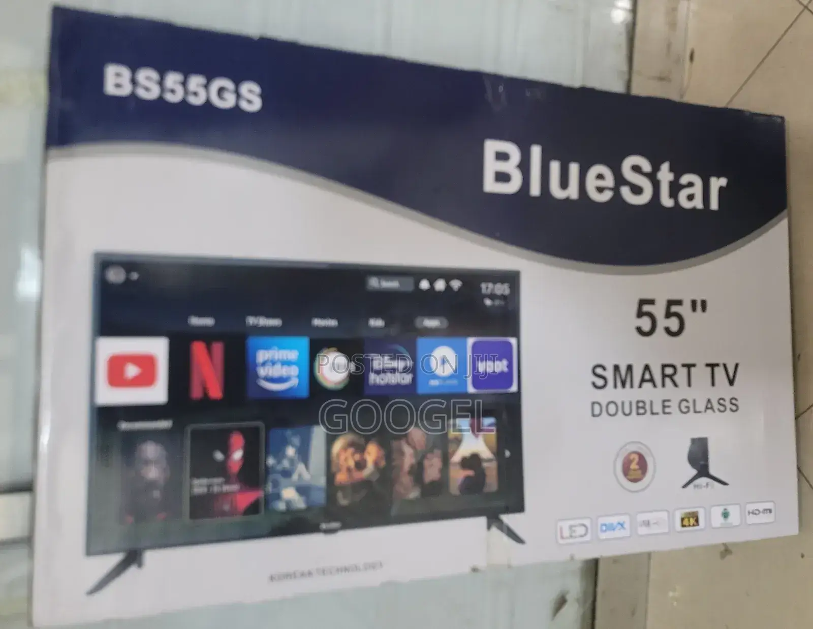 Blue Star 55"Inch Smart Tv