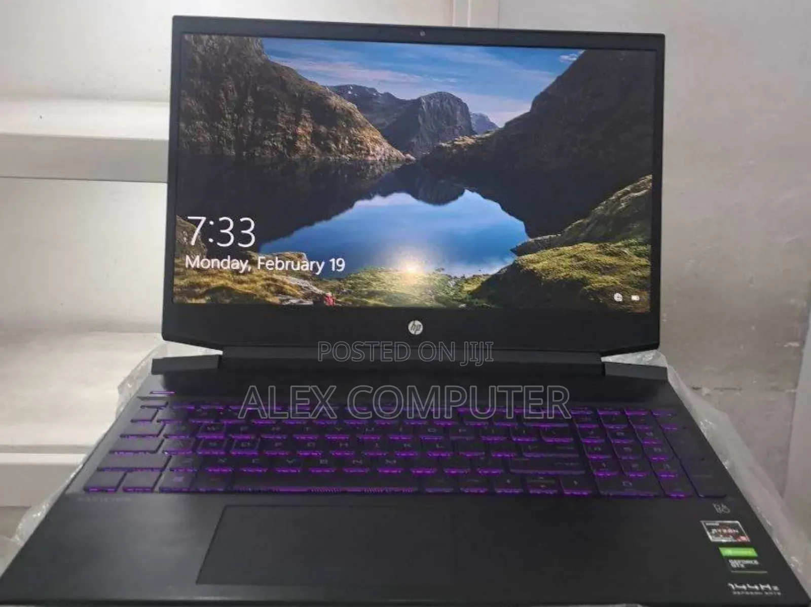 New Laptop HP Pavilion Power 15 8GB AMD Ryzen 5 SSD 512GB