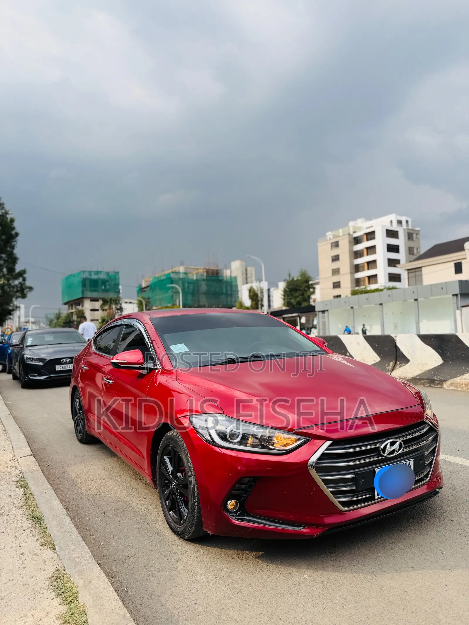 Hyundai Avante 2017 Burgundy